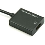 WB2471 - Adattatore audio/video da VGA ad HDMI con jack audio per trasmissione audio -  Adattatori Audio e Video
