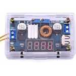 WB354 - Regolatore di tensione da 5-36V a 1,25-32V DC con display e USB - Schede elettroniche