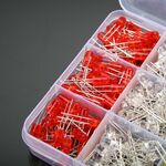 WB360 - Kit diodi led 5mm 500pz 5 colori - Diodi LED