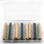WB821 - Kit 2600pz resistenze 130 valori 1/4W 0.25W 1 Ω ~ 3MΩ - Resistenze