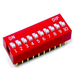 NOS100719 - Dip switch 10 vie - Varie