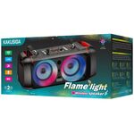KSC-689 - Cassa acustica ricaricabile 2x4" 10W luci LED Bluetooth/FM/USB KSC-689 - Casse Acustiche