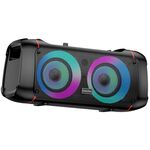 KSC-689 - Cassa acustica ricaricabile 2x4" 10W luci LED Bluetooth/FM/USB KSC-689 - Casse Acustiche