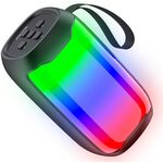 F4495 - Altoparlante Bluetooth 5W USB/Scheda SD con luci LED JD022 - Speaker Bluetooth