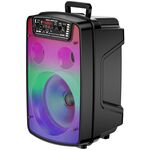 KSC-688 - Cassa acustica ricaricabile 8" 10W luci LED Bluetooth/FM/USB KSC-688 - Casse Acustiche