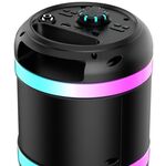 KK-4301 - Cassa acustica ricaricabile 3x4" 20W luci LED Bluetooth/FM/USB con microfono KK-4301 - Casse Acustiche