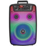 KSC-688 - Cassa acustica ricaricabile 8" 10W luci LED Bluetooth/FM/USB KSC-688 - Casse Acustiche