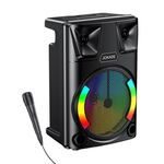 JD032 - Cassa acustica ricaricabile luci LED 8" 20W Bluetooth/USB/FM JD032 - Casse Acustiche