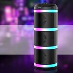 KK-4301 - Cassa acustica ricaricabile 3x4" 20W luci LED Bluetooth/FM/USB con microfono KK-4301 - Casse Acustiche