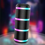 KK-4301 - Cassa acustica ricaricabile 3x4" 20W luci LED Bluetooth/FM/USB con microfono KK-4301 - Casse Acustiche