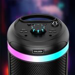 KK-4301 - Cassa acustica ricaricabile 3x4" 20W luci LED Bluetooth/FM/USB con microfono KK-4301 - Casse Acustiche
