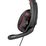 F4305 - Cuffie ad archetto da gaming con microfono nere JD013 - Cuffie