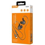F4315 - Cuffie auricolari con microfono 1,2m Type-c nere KSC-1300 - Cuffie Auricolari