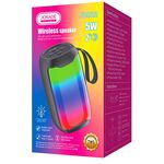 F4495 - Altoparlante Bluetooth 5W USB/Scheda SD con luci LED JD022 - Speaker Bluetooth