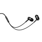 F2080 - Cuffie auricolari con microfono 1.2m jack audio 3.5mm nere KSC-659 - Cuffie Auricolari
