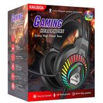 F4310 - Cuffie da gaming ad archetto con microfono nere KSC-849 - Cuffie