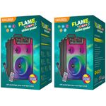 KSC-688 - Cassa acustica ricaricabile 8" 10W luci LED Bluetooth/FM/USB KSC-688 - Casse Acustiche