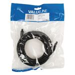 ND125 - Cavo audio digitale ottico Toslink 10m maschio-maschio Valueline (nero) - Cavi Audio Video