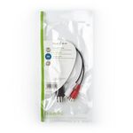 ND2750 - Cavo audio DIN Maschio DIN a 5 pin - 2x RCA femmina 0.2 m Nero - Cavi Audio Video