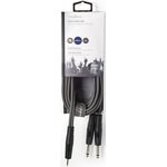 ND2436 - Cavo audio stereo 2x 6,35mm-3.5mm maschio 3m - Cavi Audio Video