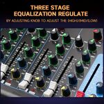E9170 - Mixer professionale 7 canali con Bluetooth/USB - Mixer
