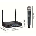 E9205 - Set 2 microfoni UHF wireless - Microfoni