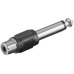 F1630 - Adattatore RCA a connettore jack AUX mono da 6,35 mm - Connettori e Adattatori