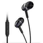 F2080 - Cuffie auricolari con microfono 1.2m jack audio 3.5mm nere KSC-659 - Cuffie Auricolari