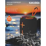 F4353 - Altoparlante Bluetooth 10W con luci LED KK-3102 - Speaker Bluetooth