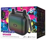 KK-8103 - Cassa acustica ricaricabile Bluetooth/USB/Scheda SD/Radio FM con 2 microfoni KK-8103 - Casse Acustiche