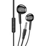 F4035 - Cuffie auricolari con microfono nere KSC-1301 - Cuffie Auricolari