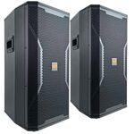 LY-2088 - Coppia casse acustiche amplificate 300W woofer 2x8" Bluetooth/USB/Scheda SD - Casse Acustiche