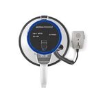 ND6175 - Megafono professionale 25W con microfono staccabile e sirena – Blu/Bianco - Altoparlanti