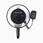 ND7998 - Megafono professionale 25W con Bluetooth®, sirene e riproduzione USB – Nero/Bianco - Altoparlanti