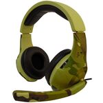 MOB1100 - Cuffie gaming con microfono Tucci A4 - Verde chiaro camouflage - Cuffie