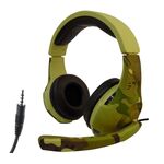 MOB1100 - Cuffie gaming con microfono Tucci A4 - Verde chiaro camouflage - Cuffie