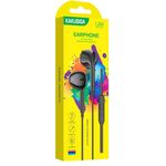 N070 - Cuffie auricolari con filo jack audio 3.5mm - nere KSC-842 - Cuffie Auricolari