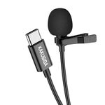 N075 - Microfono a cravatta per cellulari e tablet connettore USB Type C KSC-763 - Microfoni