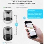 L318 - Altoparlante bluetooth TWS Bluetooth 5.0 LED Light MicroSD/TF 10W C7 - Speaker Bluetooth