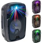 SG-R28 - Cassa acustica Bluetooth 20W ricaricabile con USB/SD/Radio FM e luci LED - Casse Acustiche