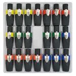SP955 - Blister 20 connettori Speakon 4 poli maschio - 4 colori - Connettori e Adattatori