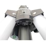 ST-LED100 - Stativo per casse acustiche con illuminazione LED RGB altezza massima 180 cm - Supporti e stativi