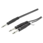 SX300 - Cavo Audio 6.35mm Maschio Stereo - 2x 6.35mm Mono Maschio 5m  - Cavi Audio Video