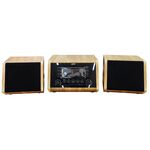 V950 - Impianto Stereo con Radio/Bluetooth/SD/USB/AUX 100W in legno - Amplificatori