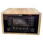 V950 - Impianto Stereo con Radio/Bluetooth/SD/USB/AUX 100W in legno - Amplificatori