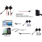 WB1508 - Cuffie auricolari da gioco GM-D1 con microfono vari colori - Cuffie Auricolari