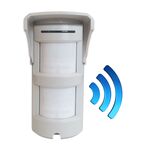 Z355 - Sensore Volumetrico a doppio PIR Wireless da esterno - Sensori e rilevatori