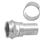 30442 - Connettore tipo "F" maschio a crimpare - Varie