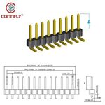 NOS101080 - Connettore strip 40 pin passo 2,54 mm - confezione 4 pezzi - Connettori