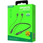 F2790 - Cuffie auricolari da collo Bluetooth nere KSC-730 - Cuffie Auricolari